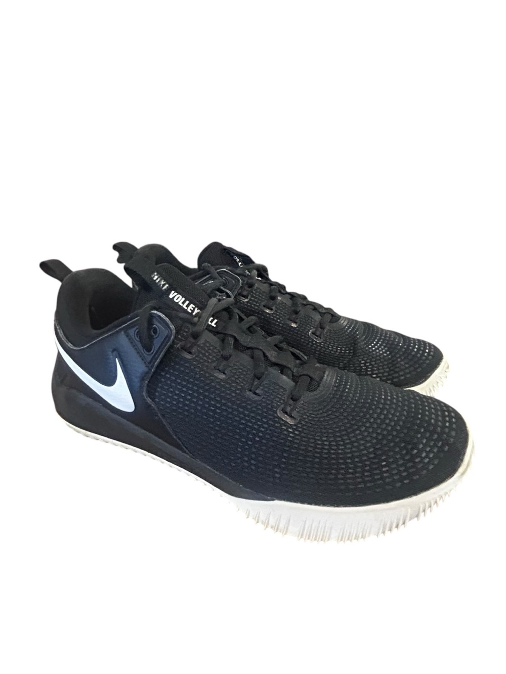 Nike Womens Zoom HyperAce 2 AA0286 001 Black White Volleyball Shoes Size 11